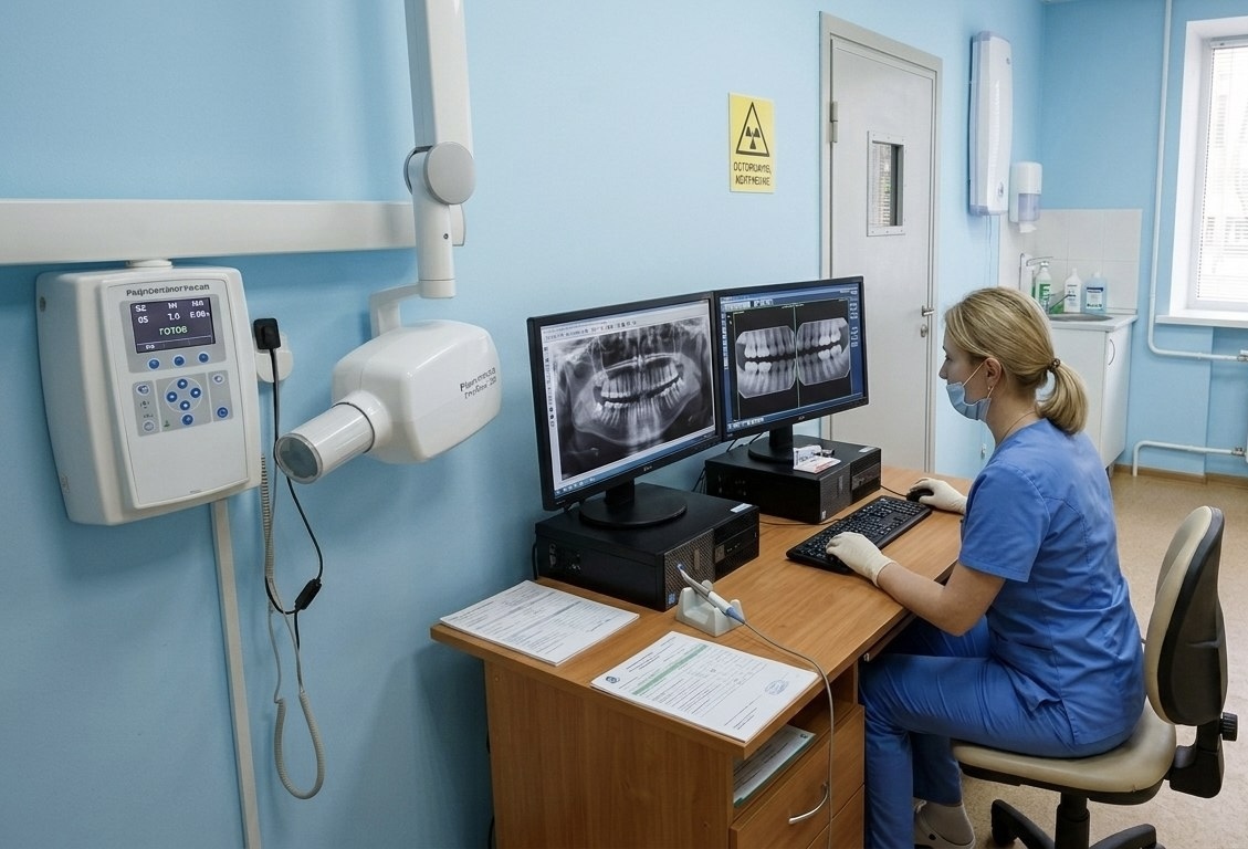 <span style="font-weight: bold;">РАДИОВИЗИОГРАФИЯ ЗУБОВ</span>&nbsp;